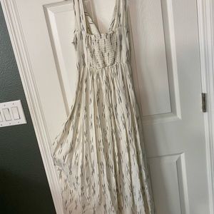 Free People, long, bandu tie top, belly out